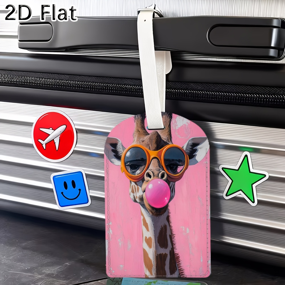 Cute Giraffe Luggage Tag Trave - огляд і ціна Travel Luggage Set