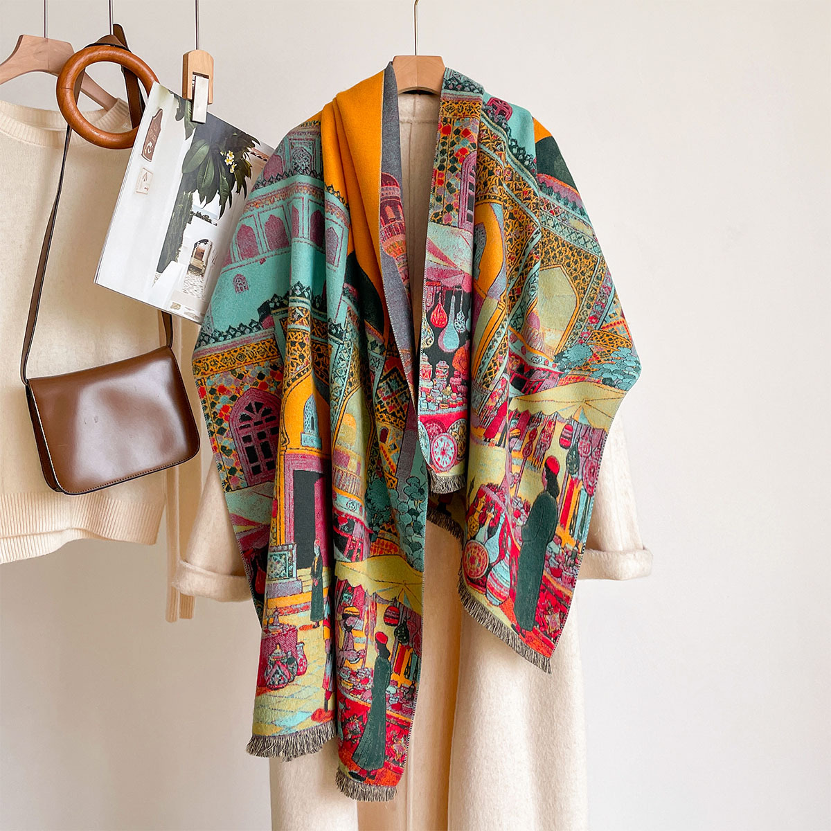 Women Imitation Cashmere Scarf - огляд і ціна Cashmere Scarf