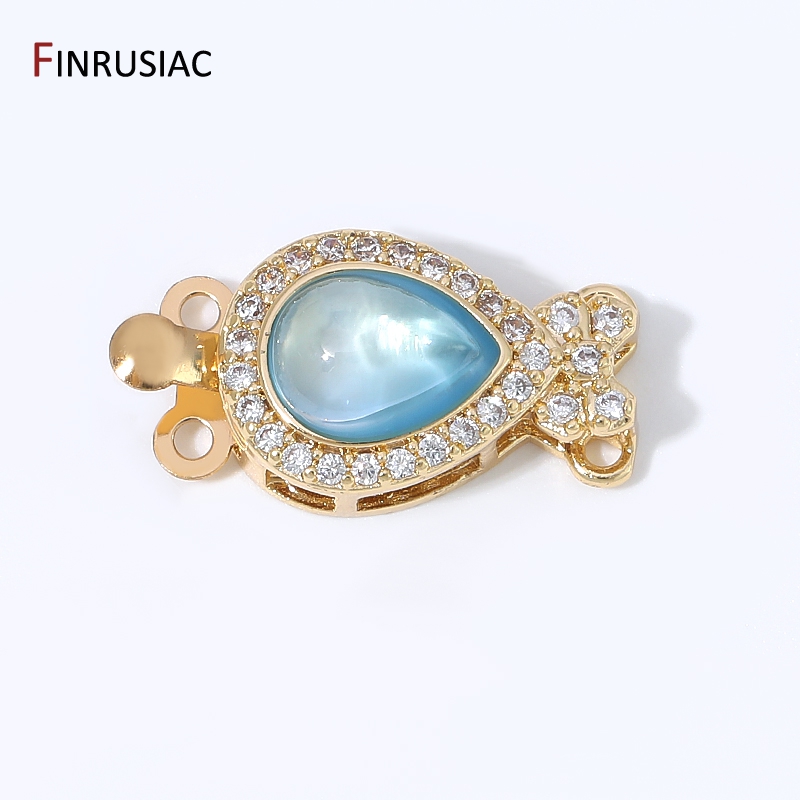 18K Gold Plated Brass Pear Opa - огляд і ціна Gold Plated Jewelry