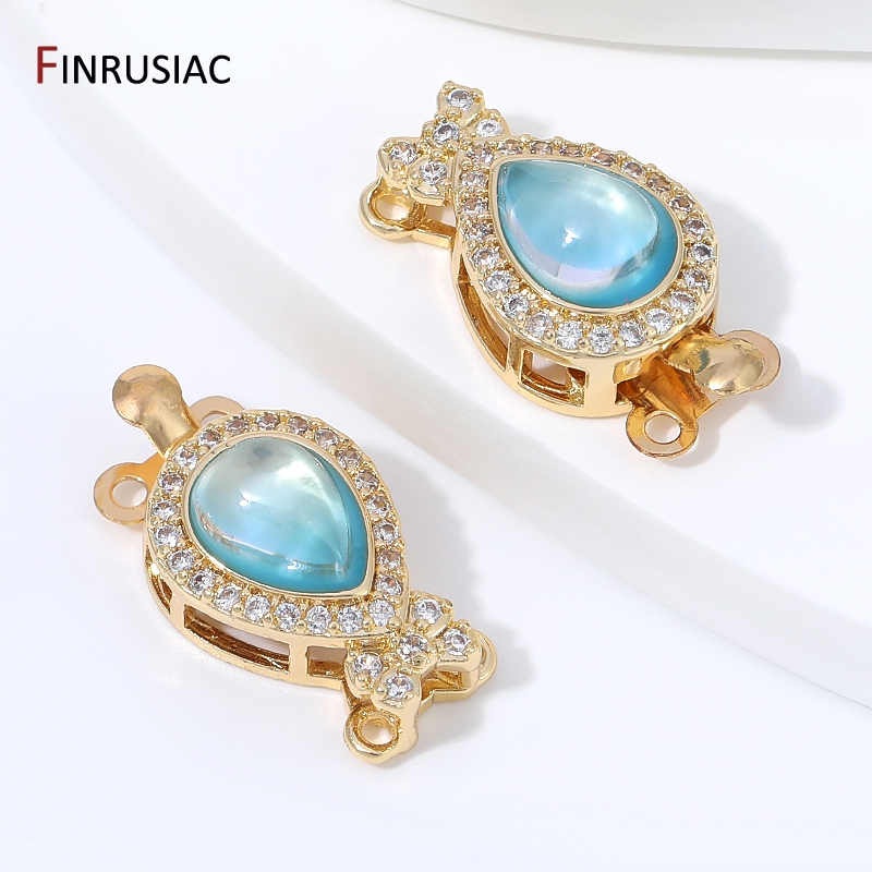 18K Gold Plated Brass Pear Opa - огляд і ціна Gold Plated Jewelry