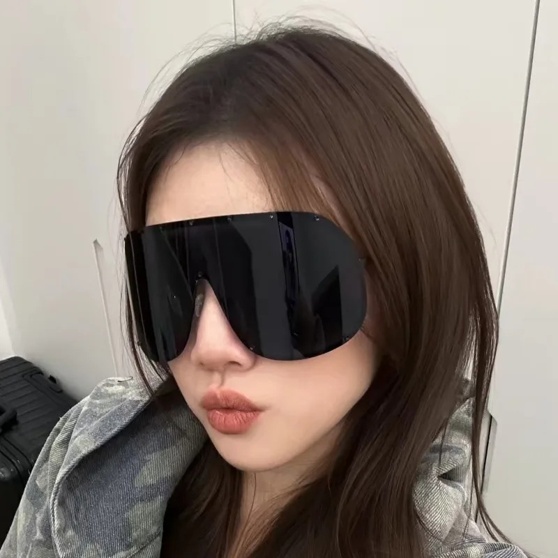 New Lntegrated Oversized Oval  - огляд і ціна Sunglasses Uv400