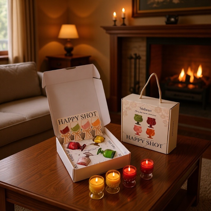 Scented Candle Gift Set Wine G - огляд і ціна Luxury Gift Set