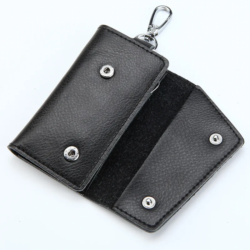 Genuine Leather Keychain Men K - огляд і ціна Leather Wallet Men